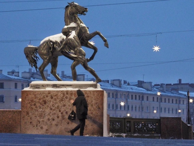 Сибирский антициклон определяет погоду в Москве и Петербурге | Источник: Михаил Огнев / «Фонтанка.ру»