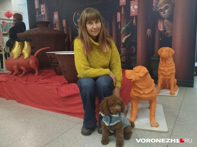 На фестиваль можно было приходить с собаками | Источник: Дмитрий Волгин / Voronezh1.ru