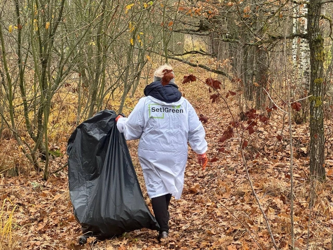 Волонтёры Setl Group провели экосубботник в Московском районе Петербурга | Источник: ООО «Сэтл Групп»