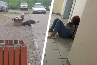 Couple in Krasnoyarsk Terrorizes Neighbors with Threats and Drunken Brawls – Video