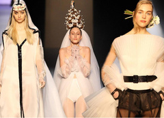 «Великий провокатор»: 15 самых необычных свадебных платьев Жан-Поля Готье