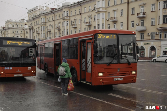 Автобусы поедут в двух направлениях | Источник: Лина Саитова / 116.RU