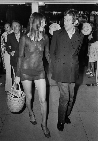 Серж Генсбур и Джейн Биркин в 1969 году