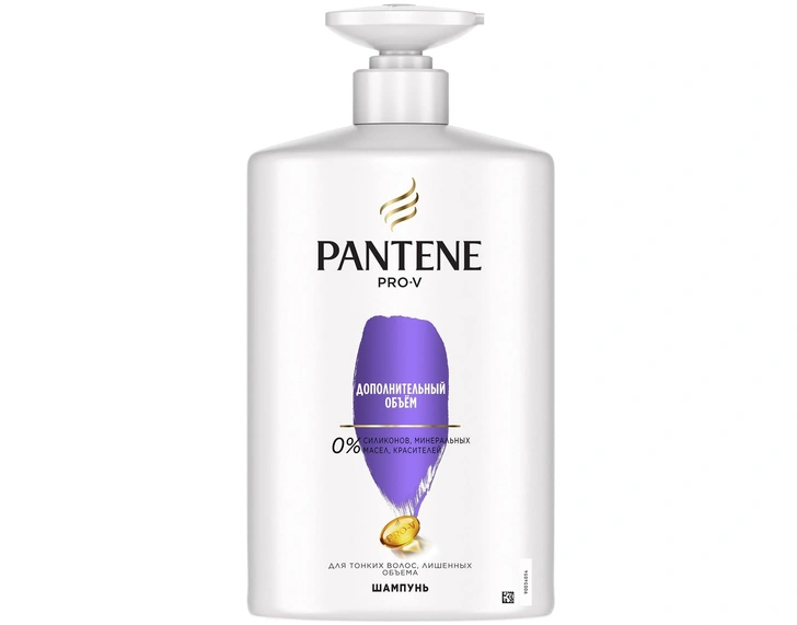 Pantene шампунь Дополнительный объем для тонких волос лишенных объема