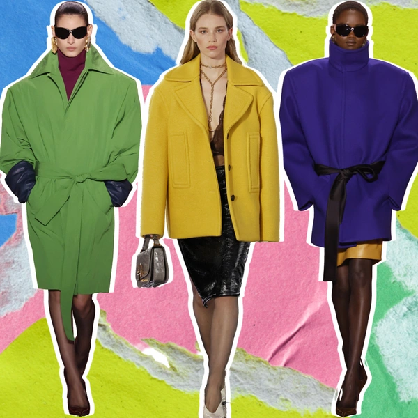 Забудь о нейтральных оттенках — зимой 2025/26 решись на яркое цветное пальто | Источник: theGirl