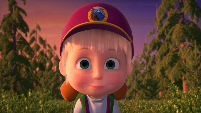 Сейчас Олег Кузовков работает и над другими проектами, но пока ему мешает «Машкина популярность» | Источник:  кадр из мультсериала «Маша и Медведь»