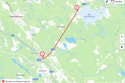 Участок «Скандинавии» перешел на реверсивное движение