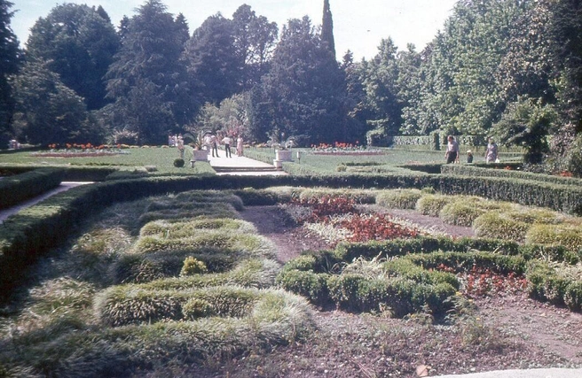 В парке совхоза «Южные культуры», 1978 год  | Источник: pastvu.com