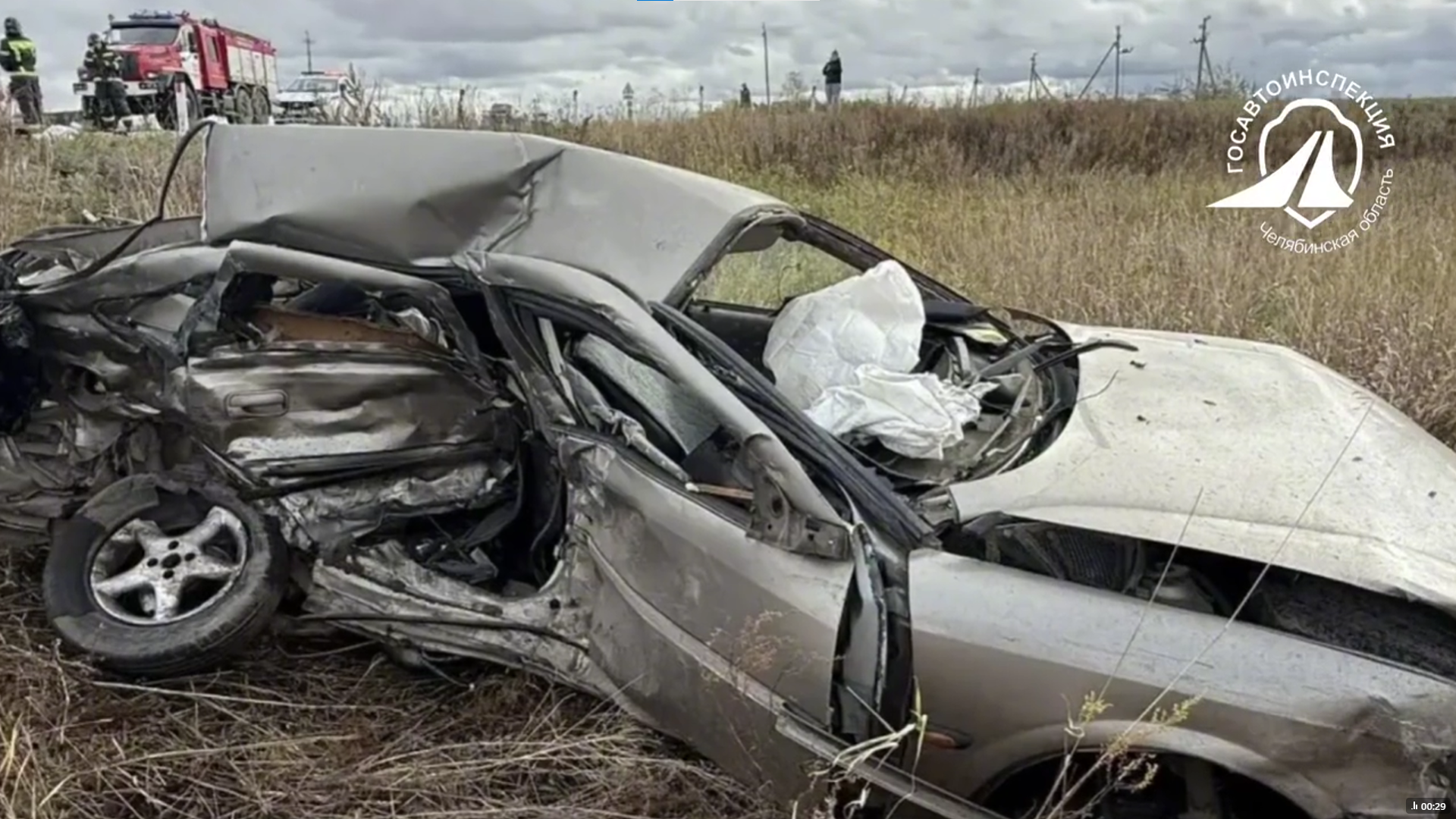 Водитель погиб, еще три человека пострадали в ДТП под Троицком