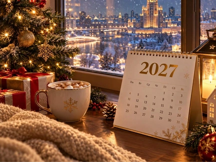 Праздничные и выходные дни на 2027-й: как отдыхаем на Новый год, на майских