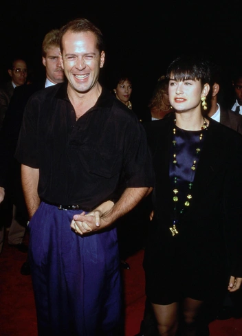 Брюс Уиллис и Деми Мур