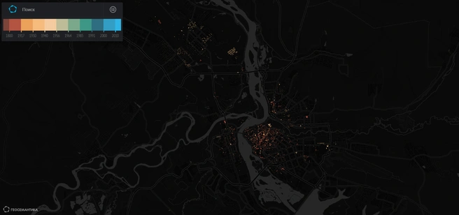 До наших дней «дожила» застройка Второе Иркутска | Источник: kontikimaps.ru