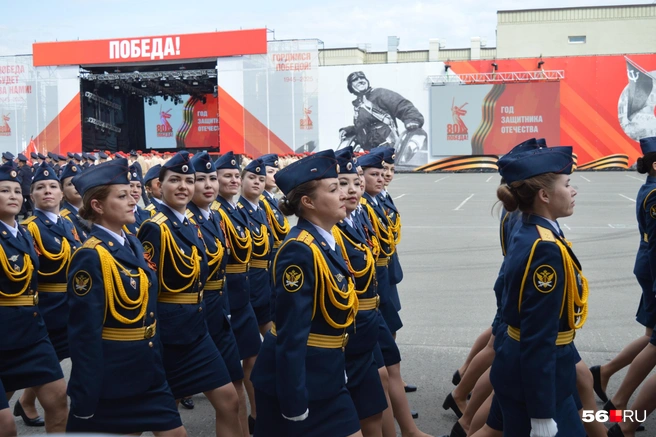 Женщины-военнослужащие | Источник: Анастасия Баринова / 56.RU