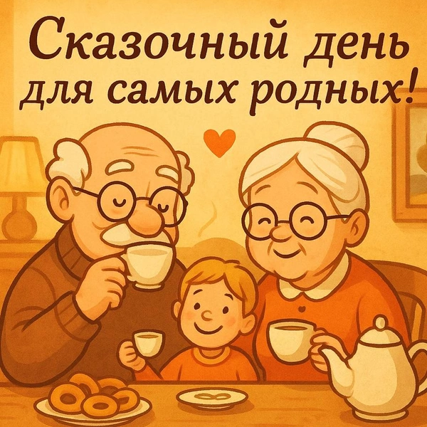 открытки с днем бабушек и дедушек бесплатно, поздравления с днем бабушек и дедушек открытки, скачать открытку с днем бабушек и дедушек, красивые открытки с днем бабушек и дедушек, открытка с днем бабушек и дедушек, с днем бабушек и дедушек картинки | Источник: theDay/DALL-E