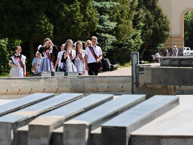 Фонтан в Парке Гагарина, вероятно, специально отключили к празднику | Источник: Наталья Лапцевич