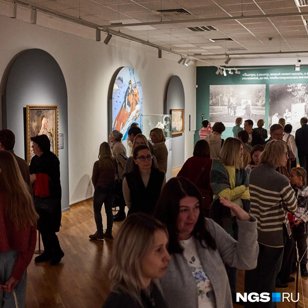 Некоторые пришли большими компаниями | Источник: Александр Ощепков / NGS.RU