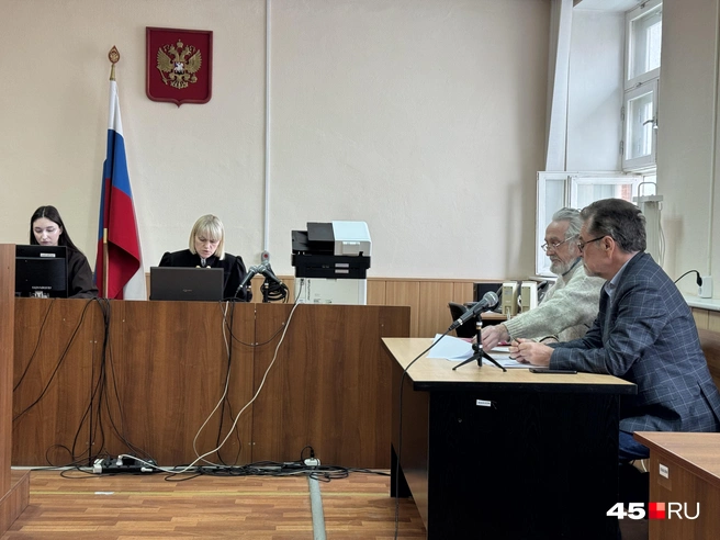 В Курганском городском суде началось рассмотрение иска Ивана Камшилова к городской думе | Источник: Юлия Король / 45.RU