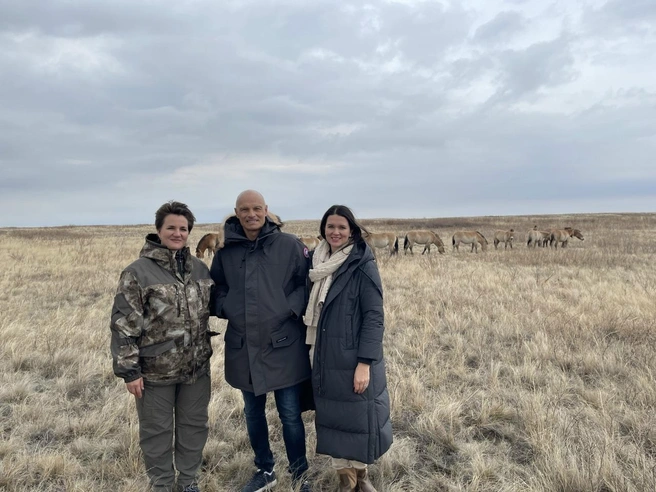 Вслед за Натальей муж тоже увлекся дикой природой | Источник: Наталья Торнквист / Vk.com