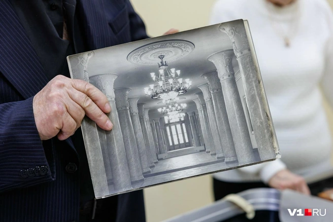 Так выглядит одна из фотографий интерьеров планетария 1953 года | Источник: Алексей Волхонский / V1.RU