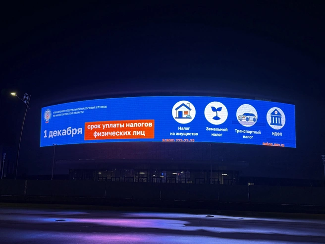 Напоминание нижегородцам о необходимости уплаты налогов до 1 декабря | Источник: УФНС