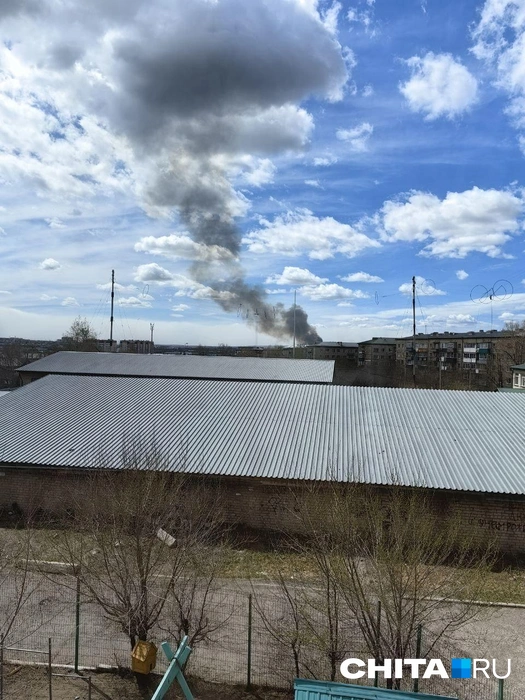 Фото от района ЦРМ в сторону 12-го городка | Источник: очевидец