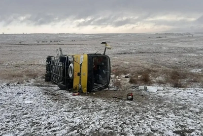Два пассажира погибли в аварии автобуса в Забайкалье