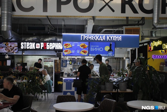 Греческая кухня на «Гастрокорте» | Источник: Стас Соколов / NGS.RU