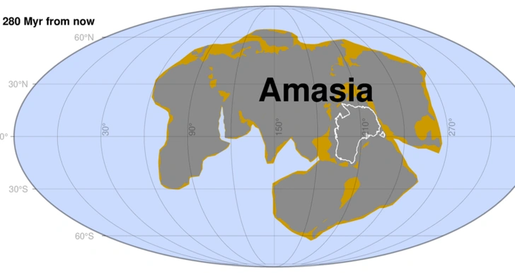 Один континент и один океан: посмотрите, какой будет Земля через 300 млн лет