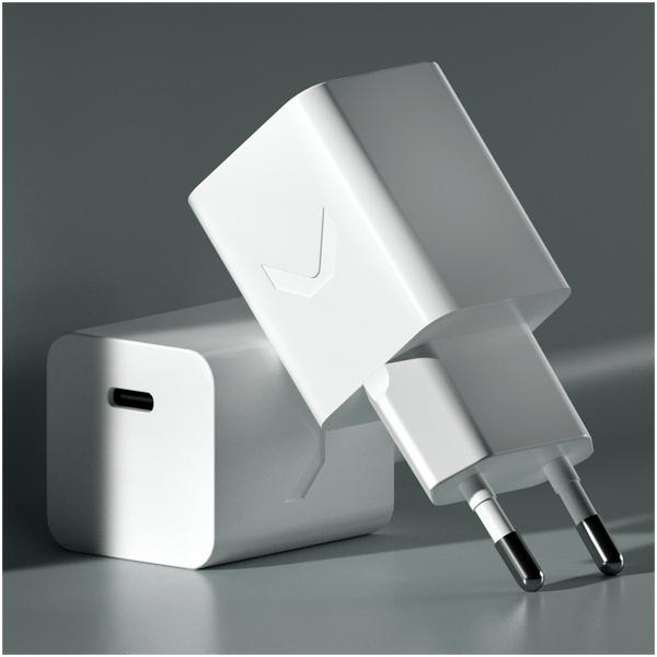 Сетевое зарядное устройство COMMO 20W Compact Charger USB-C, 20 Вт