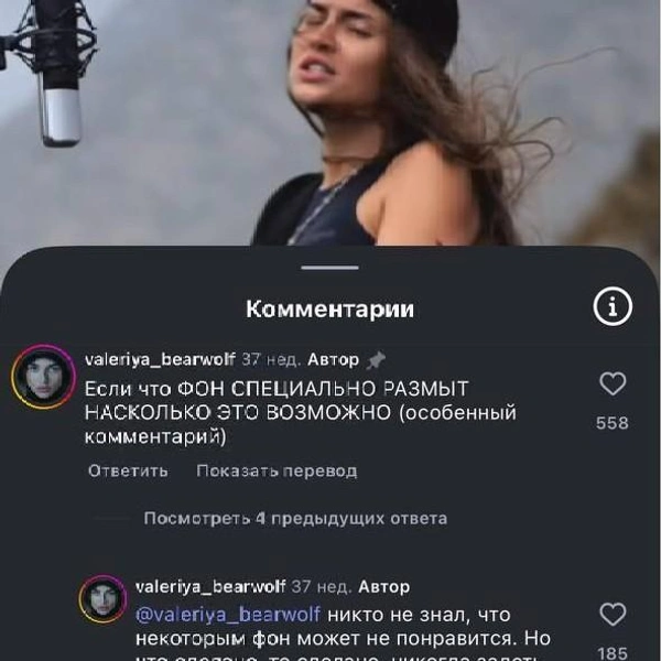 Источник: valerya_bearwolf / Instagram (экстремистская организация, деятельность запрещена на территории РФ)