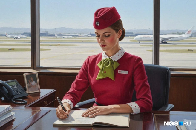 Подписав дополнительные соглашения, бортпроводники действительно сохранили и «белую» зарплату на прежнем уровне и длительный отпуск (для Александры он, например, составлял на момент подписания документов 70 дней в году). Но экономия в конечном счете всё равно произошла за счет работников — пусть не их денег, но их ранней пенсии | Источник: Юрий Орлов / NGS.ru