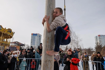 Волгоград отметил Масленицу массовыми гуляниями