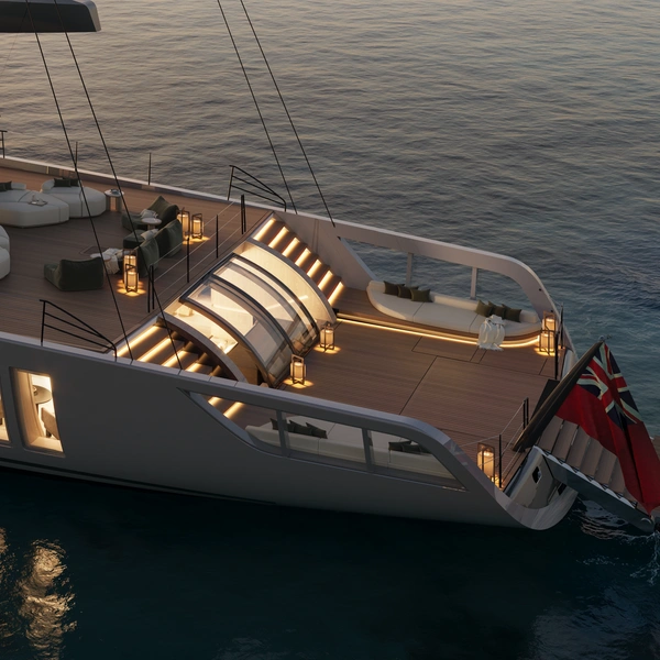 Со статую Свободы: посмотрите на самую высокую в мире парусную яхту Sky, которую собираются построить в Нидерландах