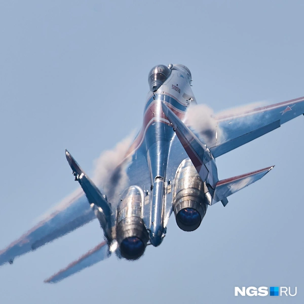 Су-35С относится к поколению 4++ | Источник: Александр Ощепков / NGS.RU