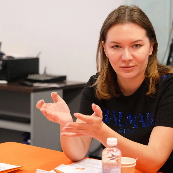 Стэлла Арагонская, председатель общественного совета комиссии по технологическому суверенитету федерального проекта «Выбирай свое» партии «Единая Россия» | Источник: Анжела Мнацаканян/ «Фонтанка.ру»