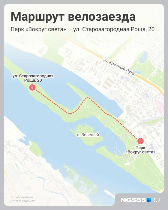 Заключительный участок маршрута — самый приятный | Источник: Евгения Бикунова / Городские медиа