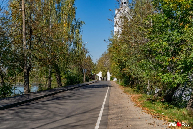 Помимо всего, подрядчик должен сделать дорожки в парке из розового гранитного отсева | Источник: Кирилл Поверинов / 76.RU