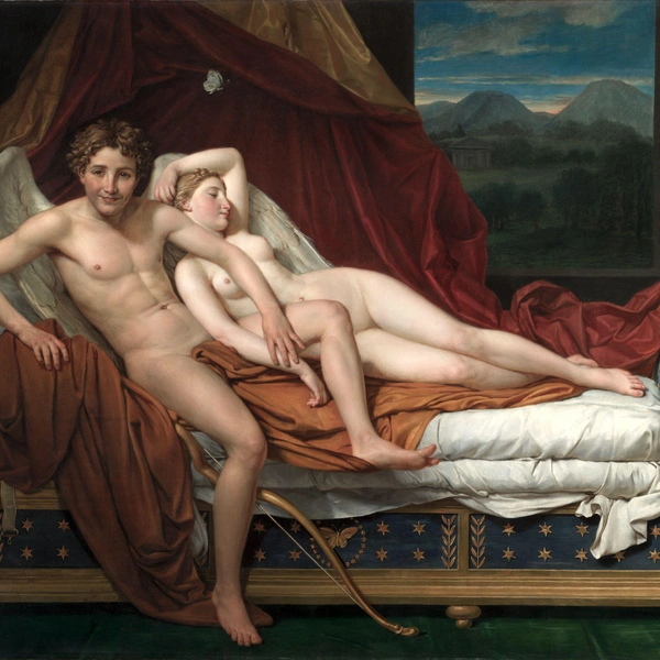 Жак Луи Давид. «Амур и Психея». 1817 | Источник: Roman Nerud via Legion Media