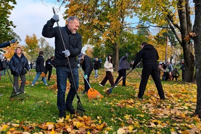 В Петербурге провели «Добрый субботник»