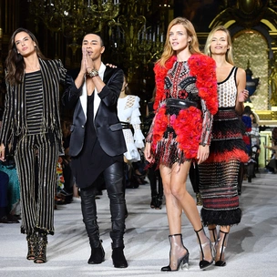 Элитная гвардия: топ-модели «нулевых» на показе Balmain