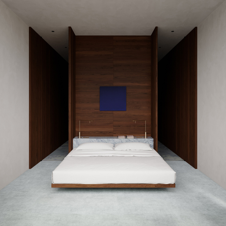 Низкая кровать: 30+ примеров для спальни (галерея 2, фото 0)