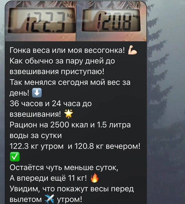 Спортсмен делился с аудиторией своими стараниями | Источник: Александр Зинец / Телеграм-канал «Мой путь»
