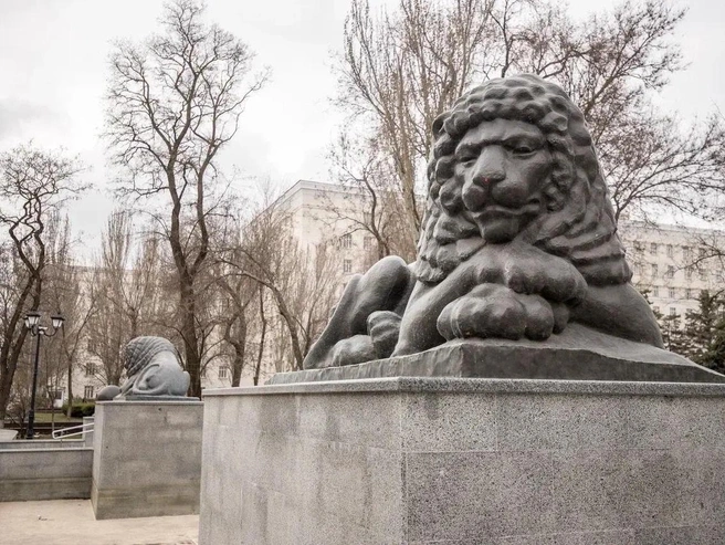 Архитектурный комплекс с фонтаном построили в 1916 году | Источник: Евгений Вдовин / 161.RU