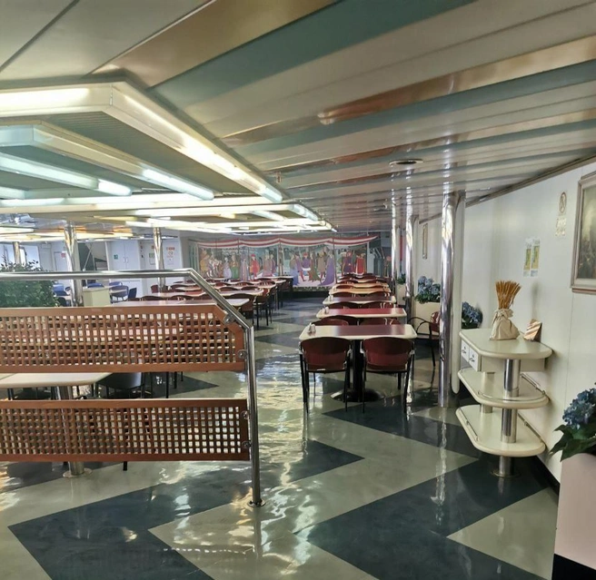 Питание на борту есть на случай форс-мажора, который наступил  | Источник: Илья Долгирев для SOCHI1.RU