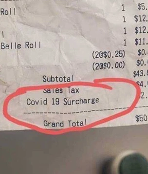 В США ресторан ввел наценку за COVID-19 и спровоцировал травлю в соцсетях