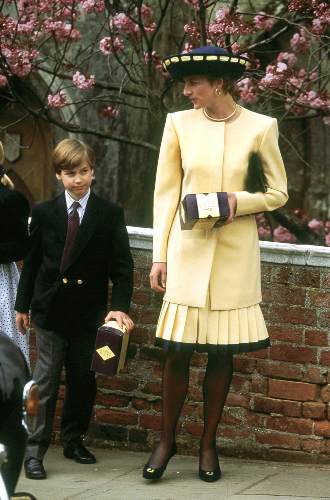 1992 годПринцесса Диана и принц Уильям