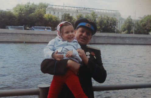 Игорь Арташонов с дочкой Ладой