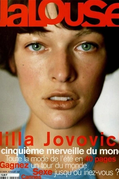 Милла Йовович на обложке Jalouse