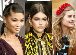 Заколки, ободки и резинки: самые модные украшения для волос нового сезона