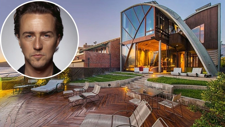 Edward Norton New Malibu House